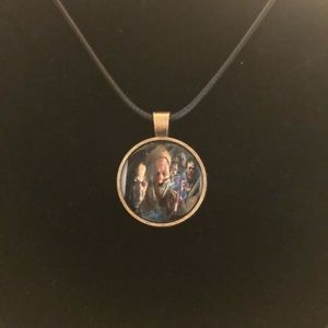 Color Horror inspired 18” adjustable pendant